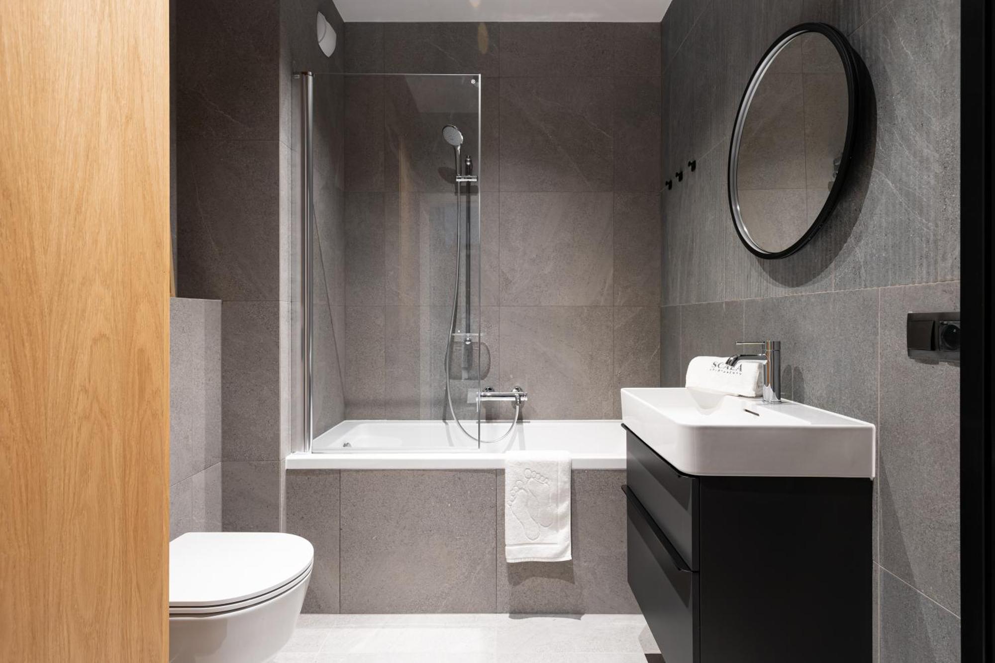 Scala 60C City Center Apartments & Studio By Lion Apartments Danzica Esterno foto